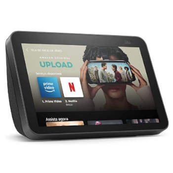 Novo Echo Show 8 (2ª Geração, versão 2021): com Alexa