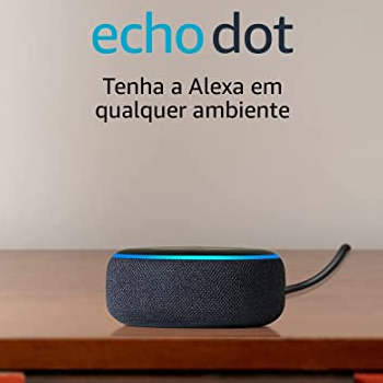 Echo Dot (3ª Geração): Smart Speaker com Alexa