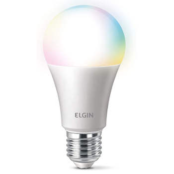 Smart Lâmpada Led Colors, 10w Bivolt WiFi - Elgin