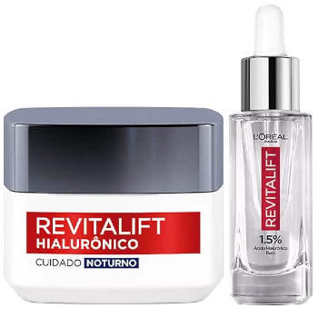 Kit SPreenchedor Facial Anti-idade e Creme Facial