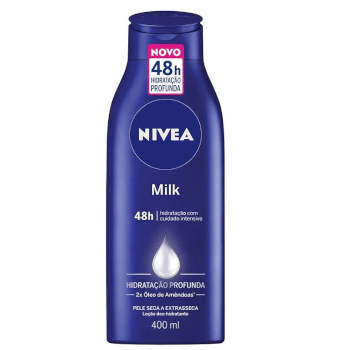 NIVEA Loção Hidratante Milk Pele seca a extrasseca 400ml