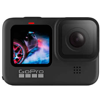 Câmera GoPro HERO9 Black à Prova d`água com LCD Frontal, Vídeo em 5K