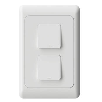 Interruptor Inteligente WiFi AGL, 02 teclas
