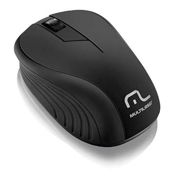 Mouse Multilaser Sem Fio 2.4Ghz Preto Usb