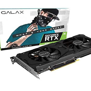 Placa de Vídeo GALAX - GeForce RTX 3060, 1-Click OC, LHR, 12GB GDDR6