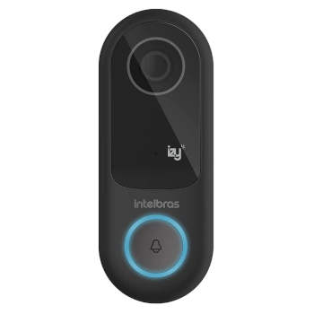 Vídeo Porteiro Inteligente Izy Smart IVW 3000 Preto Intelbras