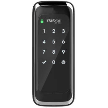 Fechadura Smart de Sobrepor Compatível com Alexa IFR 1001 Preto Intelbras