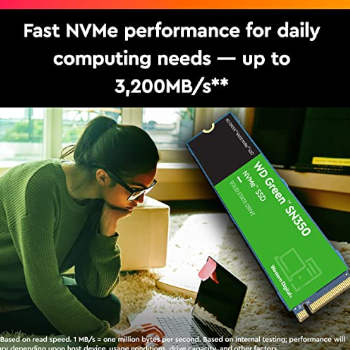 WD Green™ PC SN350 NVMe™ SSD 480GB