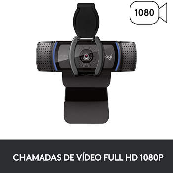 Webcam Full HD Logitech C920s!